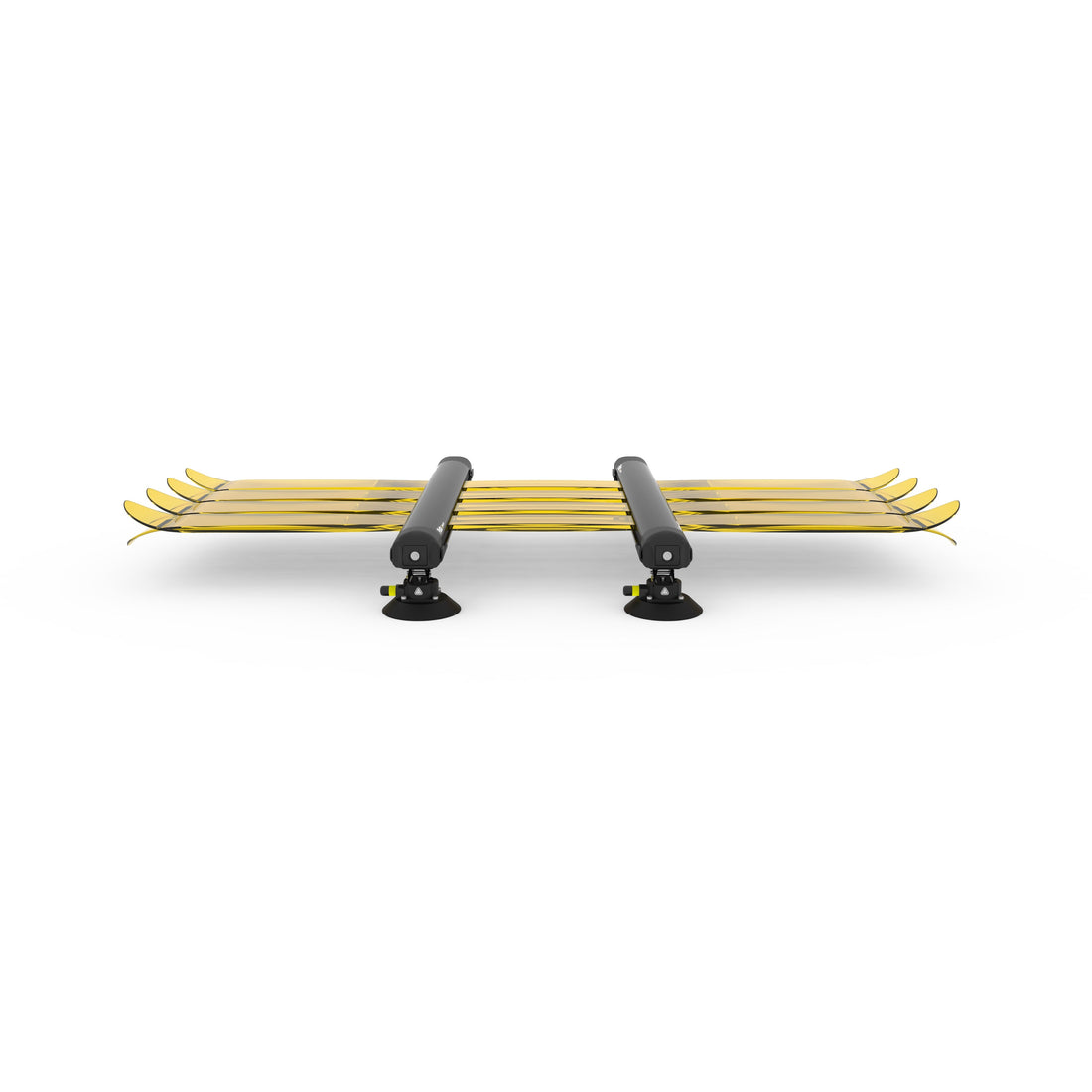 Piste – Mount Evo’s New Vacuum-Mounted Ski & Snowboard Rack