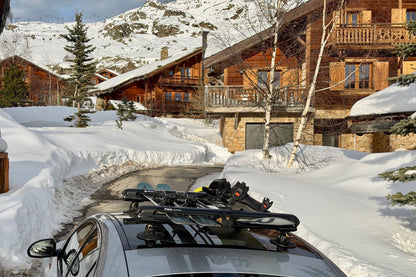 Porta sci e snowboard da pista