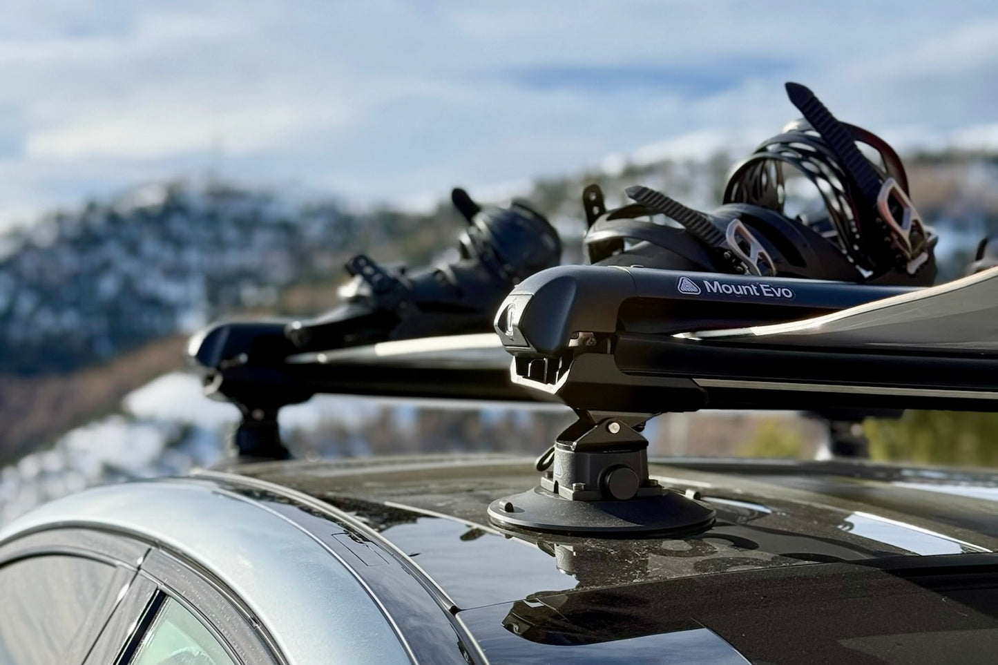 Porta sci e snowboard da pista