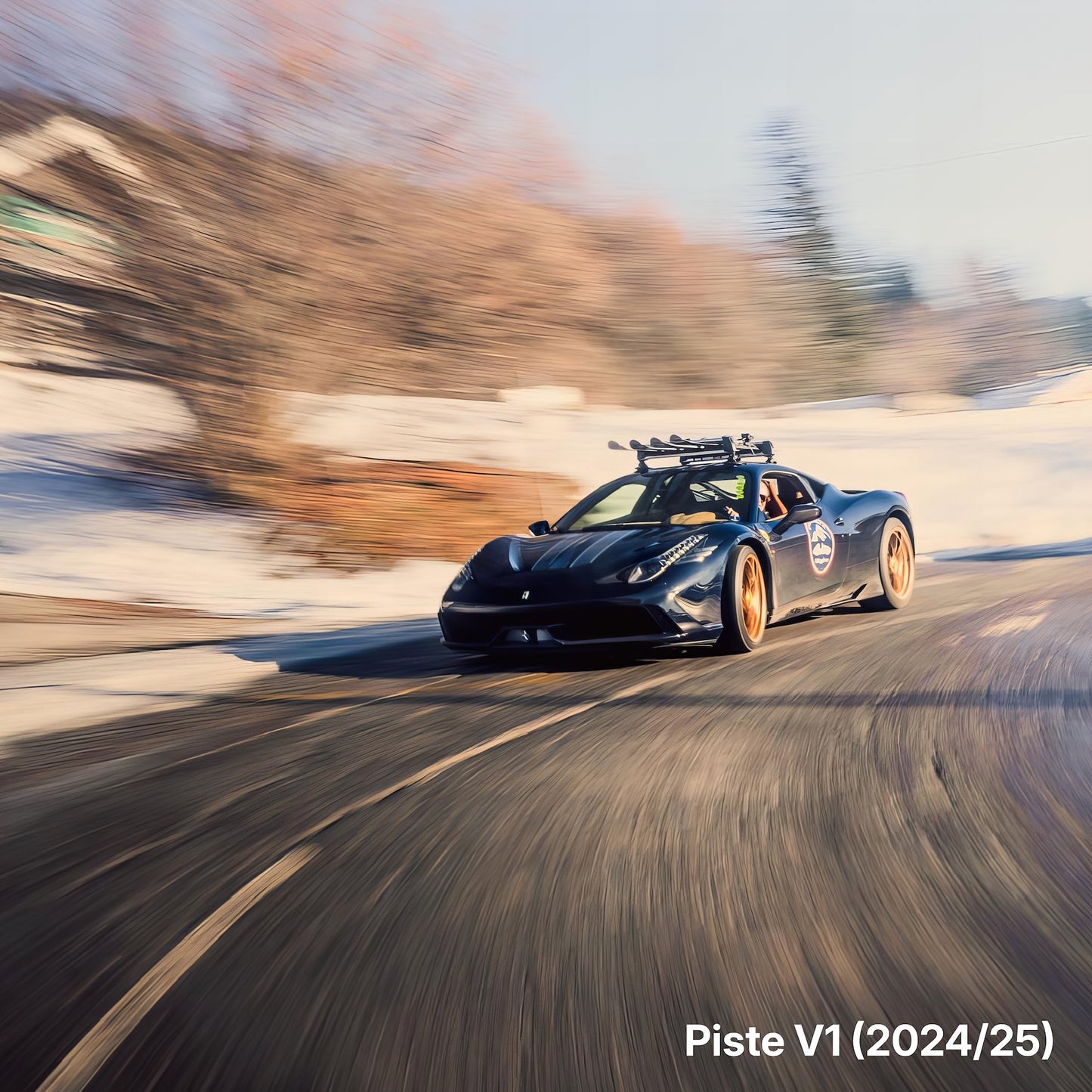 Porta sci e snowboard da pista